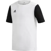 Adidas Camisa funcionais 'Estro 19' preto / branco
