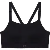 Under Armour Soutien de desporto roxo escuro / preto