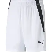 Puma Calças de desporto 'TeamLiga' preto / branco