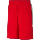 Puma Calças de desporto vermelho / branco