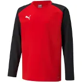 Puma Camisa funcionais 'TeamLiga' vermelho / preto / branco