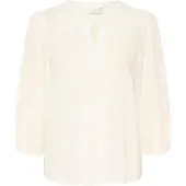 Kaffe Blusa 'KAJollia' branco lã
