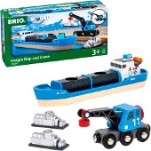 BRIO Navio De Carga E Guindaste (33534)