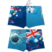 Turbo Calção De Banho Boxer Shark Australia 2015