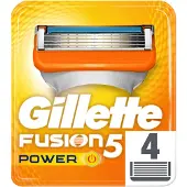 Gillette Fusion Power - Lâminas de reposição com 4 cabeças de reposição