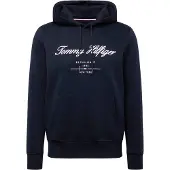 Tommy Hilfiger Sweatshirt 'Logo Embroidery' navy / vermelho / branco