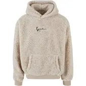 Karl kani Sweatshirt bege mosqueado / preto