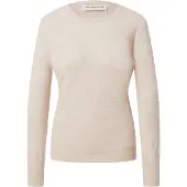 Pure Cashmere NYC Pullover 'Classic' bege mosqueado