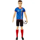 Mattel Boneco Ken Jogador De Futebol