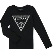 GUESS T-shirt mangas compridas SECRA criancas - Preto - 12 ans