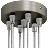 Creative Cables Kit De Rosa Cilíndrica De Metal Krm576ftis
