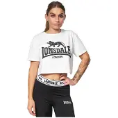 Lonsdale Camisa preto / branco