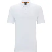 BOSS Polo De Manga Curta Passenger 10256683 Orange