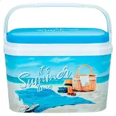 Generico Cooler Rígido Horário De Verão 6 Litros 30x19x20 Cm