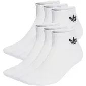 Adidas Originals Meias pelo Tornozelo – 6 pares