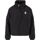 Karl kani Casaco de inverno preto / branco