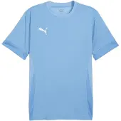 Puma Camisa funcionais 'TeamGoal Matchday' azul céu / branco