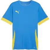 Puma Camisa funcionais 'TeamGoal Matchday' azul / amarelo escuro