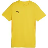 Puma Camisa funcionais 'Team Goal' amarelo