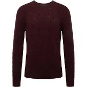 Ralph Lauren Pullover verde / vermelho vinho