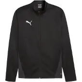 Puma Camisa funcionais 'TeamGoal' preto / branco