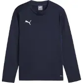 Puma Sweatshirt de desporto azul / branco
