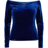 Faina Camisa azul real