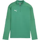 Puma Camisa funcionais 'Team Final' verde / prata