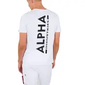 Alpha industries Camisa preto / branco