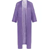 IZIA Casaco de malha roxo