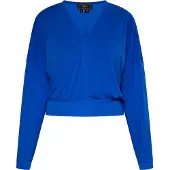 Faina Camisa azul real