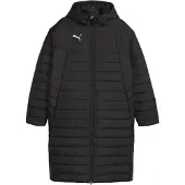 Puma Casaco deportivo 'TeamFinal' cinzento-prateado / preto