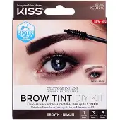 KiSS Kit de sobrancelha DIY Brow Tint 20 ml Marrom