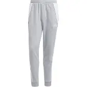 Adidas Calças de desporto 'Tiro 24' acinzentado / branco