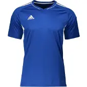 Adidas Camisola de futebol azul / branco