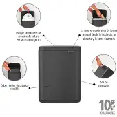 Brabantia Lata De Lixo Bo 12l