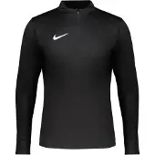 Nike Sweatshirt de desporto preto / branco