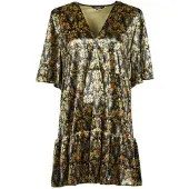 Desigual Vestidos curtos PINEDA mulheres - Verde - EU S