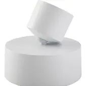 LINDBY Projetor LED Nivoria, Ø 14 cm, branco, giratório