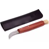 Robert Herder faca para cogumelos com escova