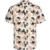 Jack & Jones Camisa De Manga Curta Joshua Aruba Aop