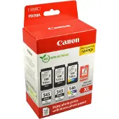Canon PG-545 XL x2/CL-546 XL/GP-501 Multipack tinteiro e papel