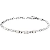 Breil Pulseira de esferas em aço e cerâmica grega Mixology TJ3545