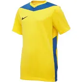 Nike Camisa funcionais azul cobalto / amarelo