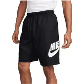 Nike Calças 'Club' preto / branco