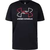 Under Armour Camisa funcionais 'Foundation' vermelho / preto / branco