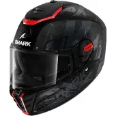Shark Spartan RS Stingrey Mate/Preto/Vermelho/Antracite S unissexo