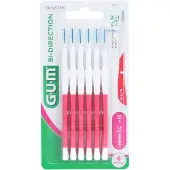 Gum Escova Interdental Bidirecional Gum 1,2mm x6