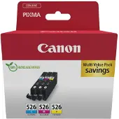 Canon Cartucho De Tinta 4541b019 Cli526cmy