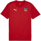 Puma Camisa funcionais azul / vermelho / branco